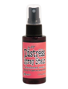 Tim Holtz Distress Spray Stain Abandoned Coral