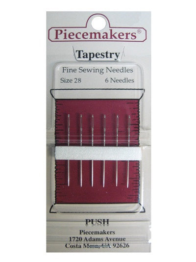 Piecemakers Needles Tapestry Size 28
