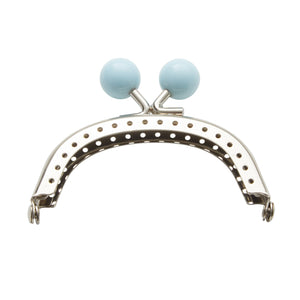 Sew-In Bauble Clasp (3x2.25") Light Blue