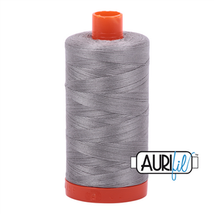 Aurifil 50 Wt 100% Cotton 1300m - 2620 Stainless Steel