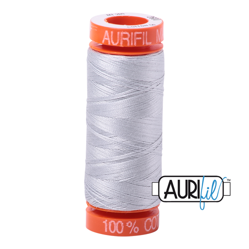 Aurifil 50 Wt 100% Cotton 200m - 2600 Dove