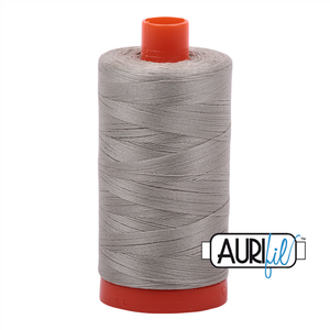 Aurifil 50 Wt 100% Cotton 1300m - 5021 Light Grey