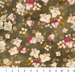 Rayon Floral - Green Multi