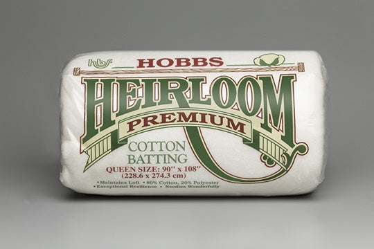 
            
                Load image into Gallery viewer, Hobbs Heirloom Premium 80/20 Cotton Batting - Twin 72&amp;quot;x90&amp;quot;
            
        