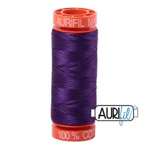 Aurifil 50 Wt 100% Cotton 200m - 2545 Medium Purple