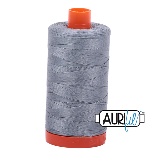 Aurifil 50 Wt 100% Cotton 1300m - 2610 Light Blue Grey