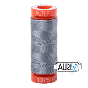 
            
                Load image into Gallery viewer, Aurifil 50 Wt 100% Cotton 200m - 2610 Light Blue Grey
            
        