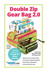 By Annie Pattern - Double Zip Gear Bags 2.0