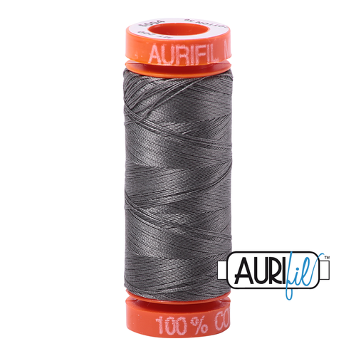 Aurifil 50 Wt 100% Cotton  200m - 5004 Grey Smoke