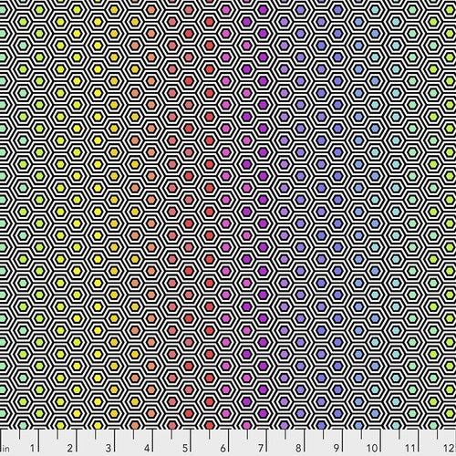 Hexy Rainbow -Ink