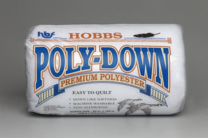 Hobbs Polydown Premium Polyester Batting - Double/Full 81" x 96"