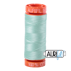 Aurifil 50 Wt 100% Cotton  200m - 2830 Mint