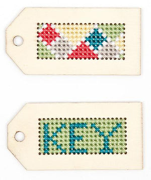 
            
                Load image into Gallery viewer, Wooden Key Chain Embroidery Kit
            
        