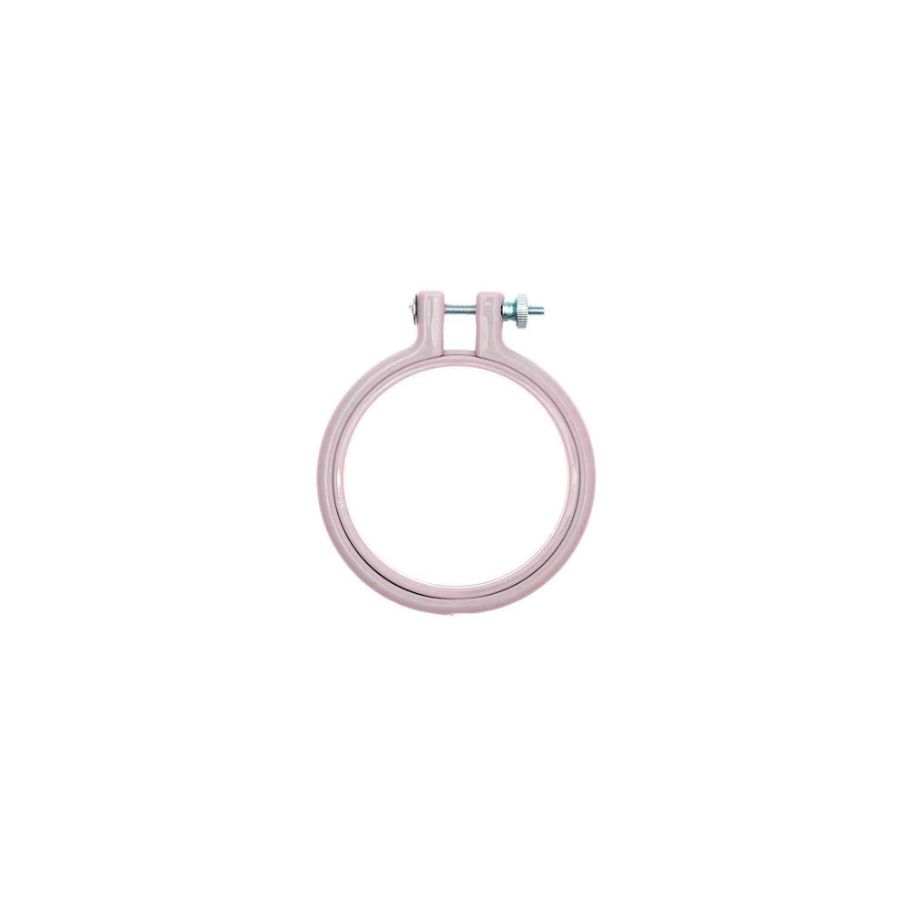 Embroidery Hoop Plastic Lavender 7.6cm