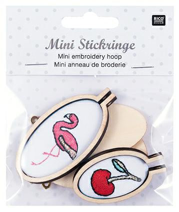 Mini Embroidery Hoop 2pc
