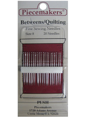 Piecemakers Needles Betweens/Quilt size 8