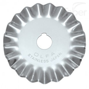 OLFA PIB45-1 Rotary Blade Refill - 45mm Pinking Blade
