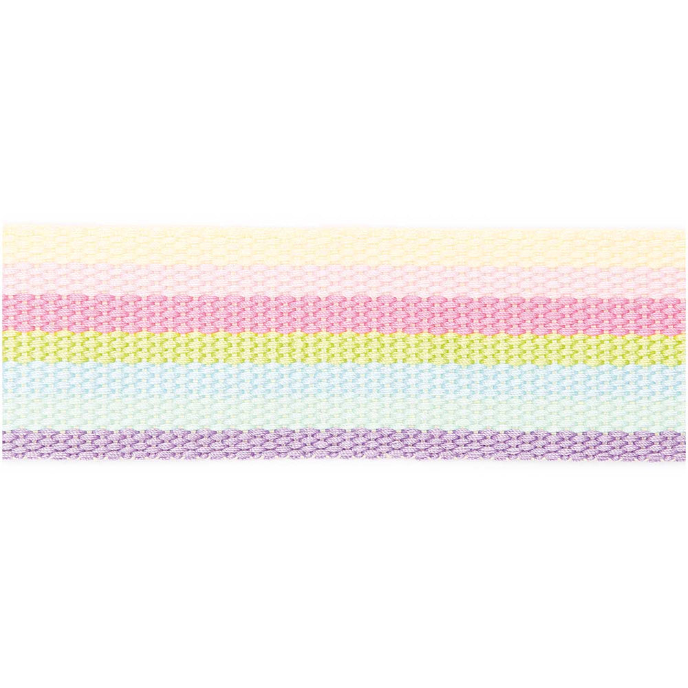 Bag Strapping Pastel Stripes 40mm x 2m