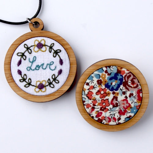 Mini Stitchery Frames 1.5" Round (2pc)