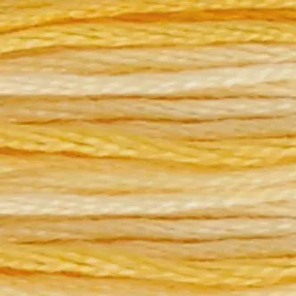 
            
                Load image into Gallery viewer, STRANDED COTTON 8M SKEIN Variegated Sunny Yellow Ombre
            
        
